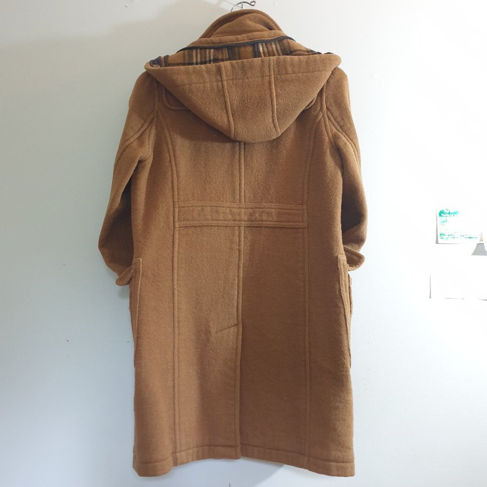 Duffle Coat Camel Women Wooden Buttons - Picture 2 of 13